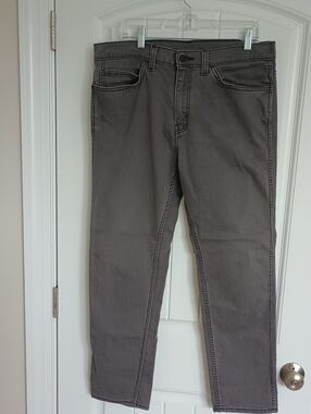 Levi's 508 Men's Slim Straight Gray Jeans
